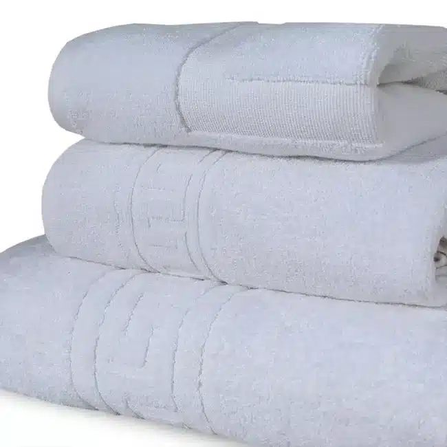 Export Quality White Towels – Premium Cotton Hotel & Home Bath Towels