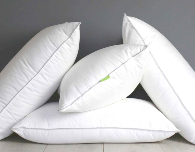 Hungarian Goose Down Pillow by Fatima Home Store - Luxurious Comfort and Support