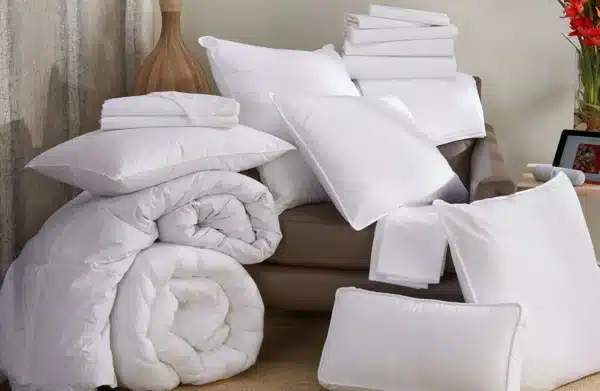 Luxury 5-Star Hotel Bedding Collection – Premium Cotton & Satin Fabric