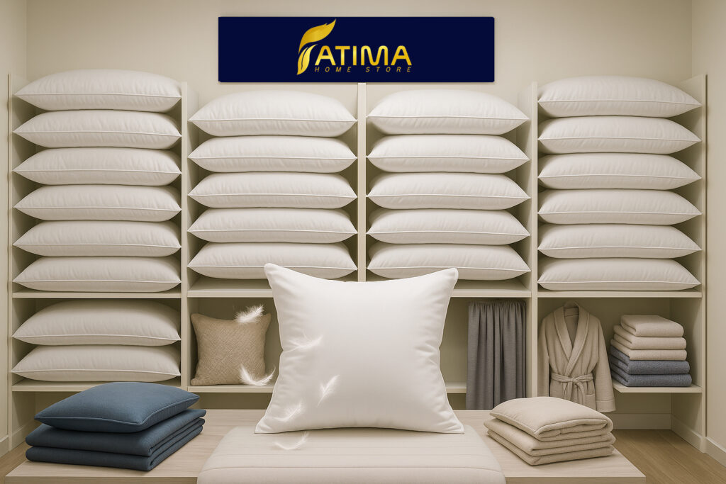Pillow SHop Bulk pillows by Fatima Home Store factory
