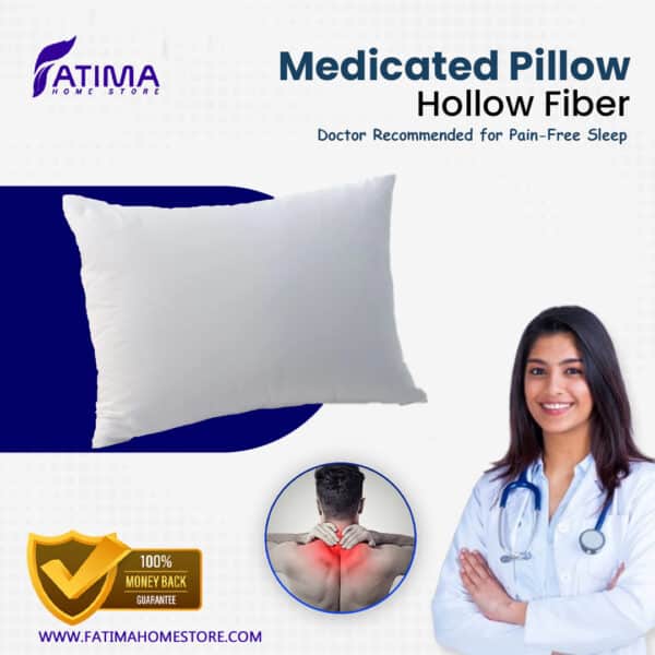 Hollow Fiber Pillow in Pakistan – Soft & Durable by Fatima Home Store