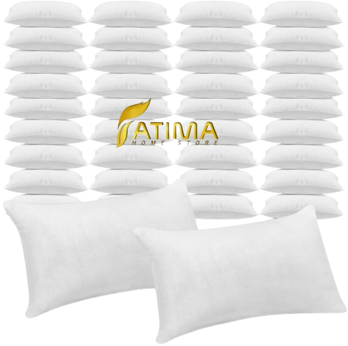 Standard Ball Fiber Hotel Pillows 36 Pack – White